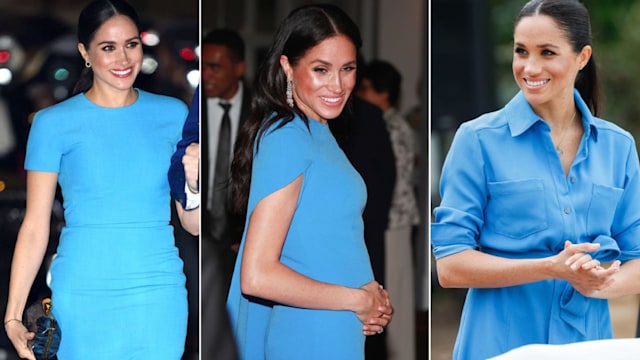 meghan markle blue