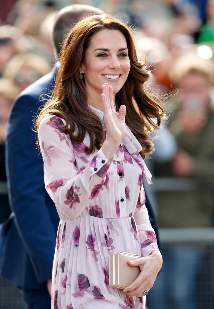 Princess Kate is a big fan of the floral dress