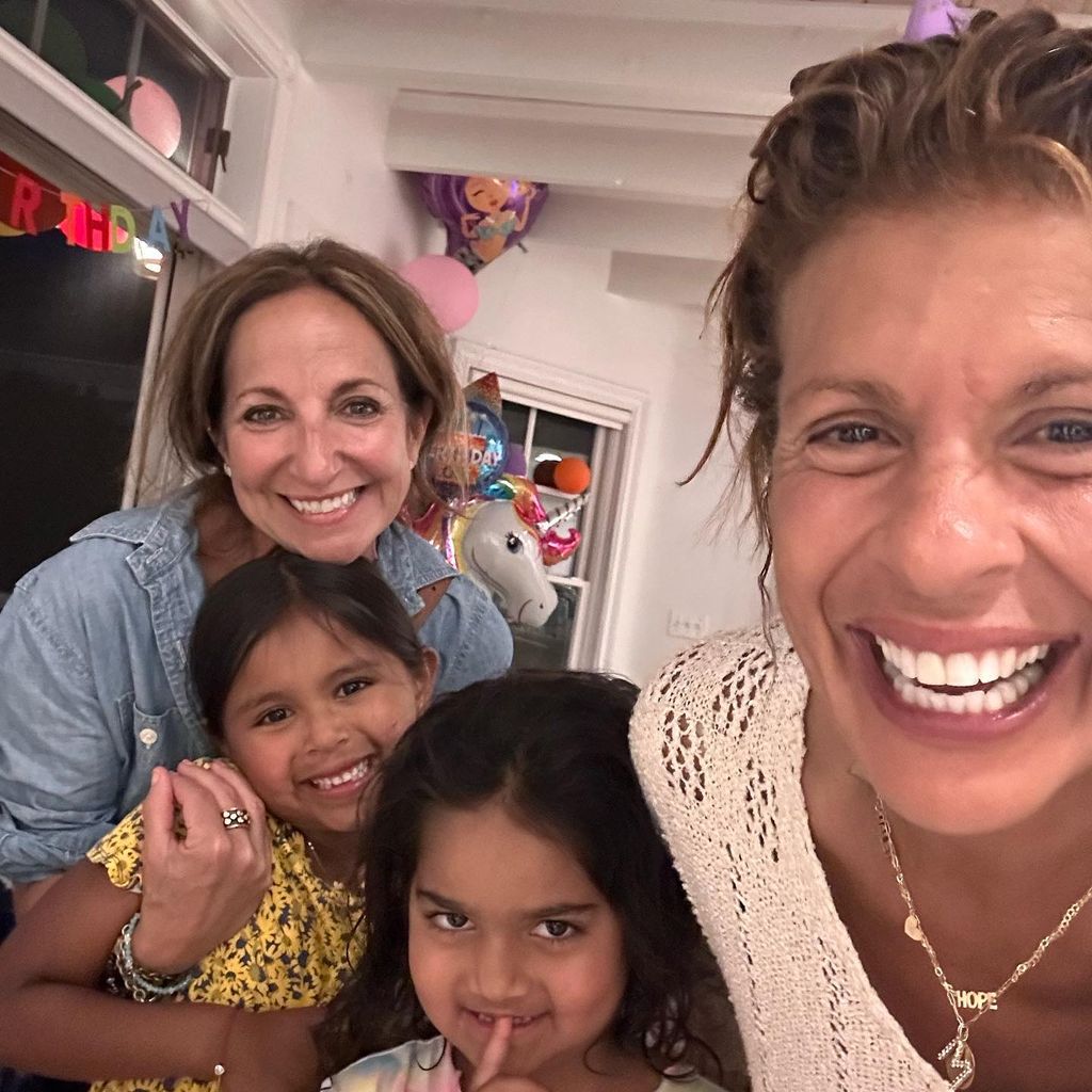 mhoda kotb with kids and former today star koanne lamarca Mathise