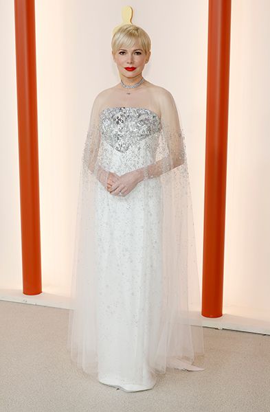 michelle williams oscars 2023 red carpet
