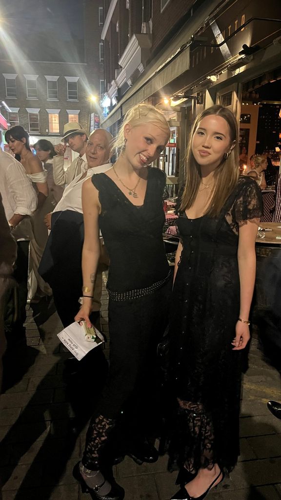 photo of guests at daisy lowe wedding