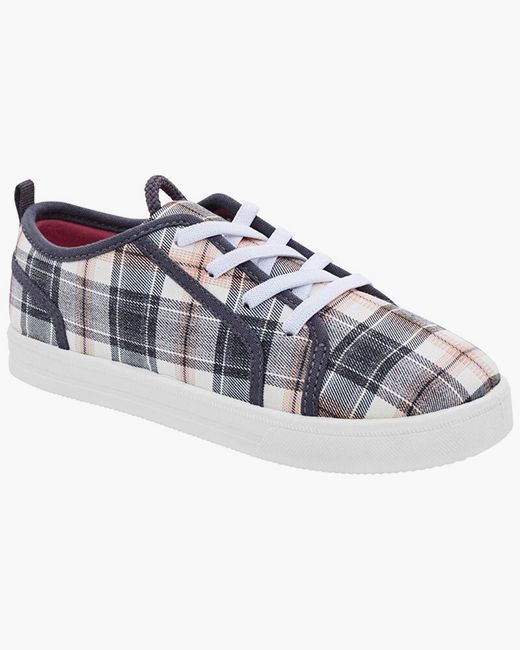plaid sneakers