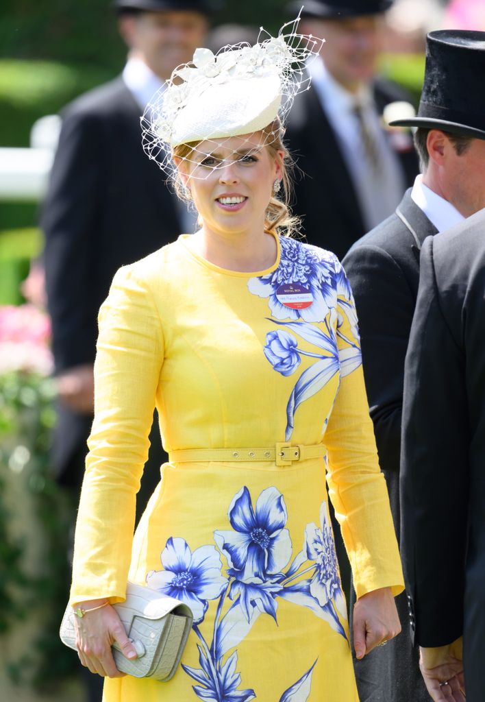 Princess Beatrice of York attends day three of Royal Ascot at Ascot Racecourse