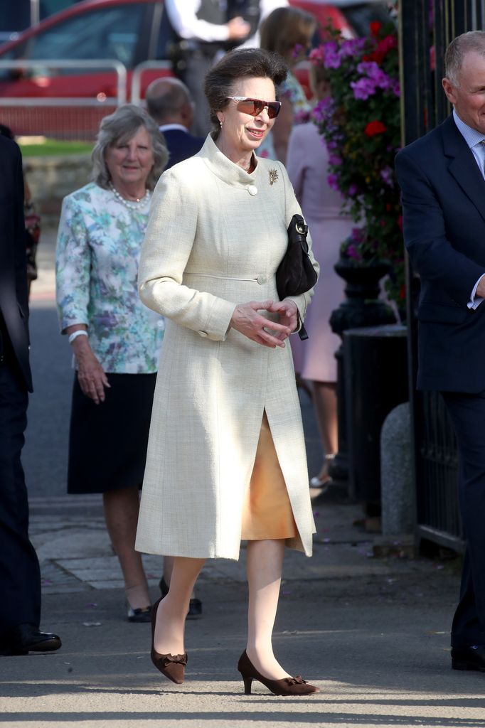 Princess Royal at the Chelsea Flower Show in 2018
