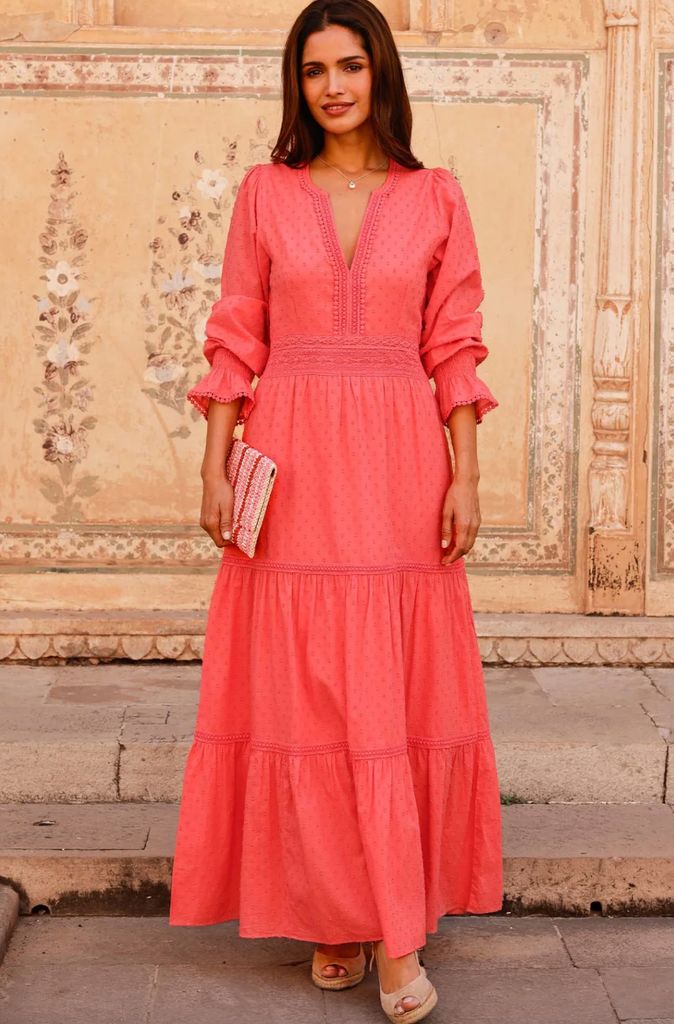 Aspiga Purdie Organic Cotton Dobby Dress
