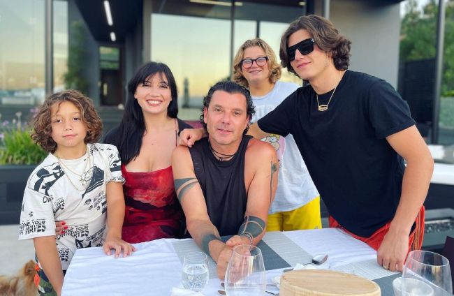 gavin rossdale kids