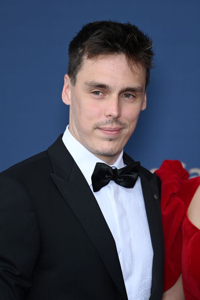 Louis Ducruet in a black tuxedo