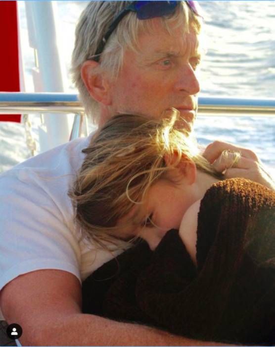 catherine zeta jones daughter michael douglas