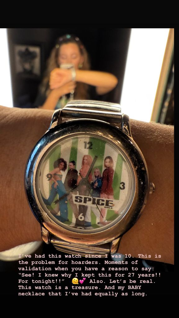 Blake Lively shares glimpses of her process getting ready for a '90s themed party on Instagram Stories
