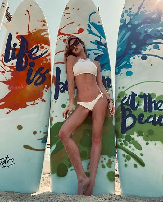 abbey clancy white bikini body