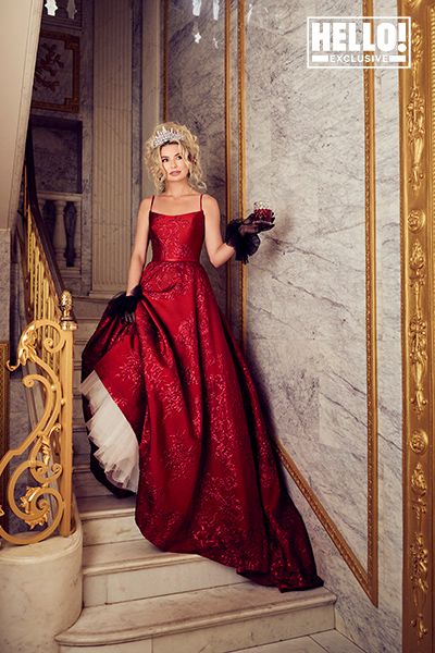 toff red dress