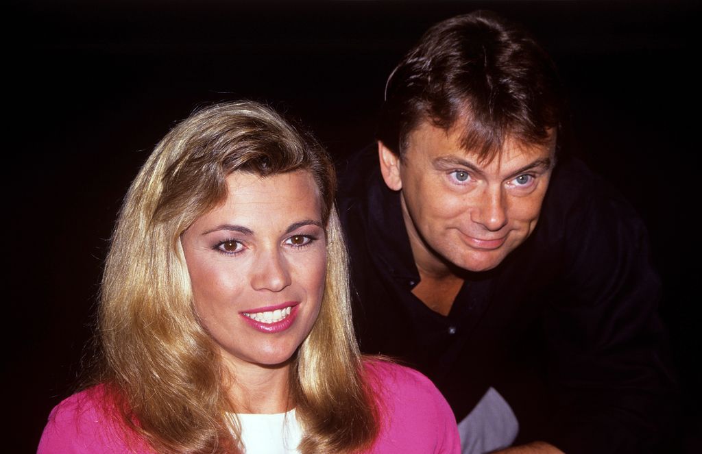 Vanna White and Pat Sajak in 1990