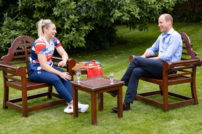 prince william garden kensington palace lauren boxer