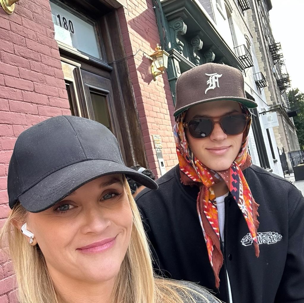 Reese Witherspoon with son
