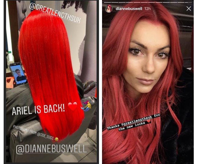 dianne buswell hair