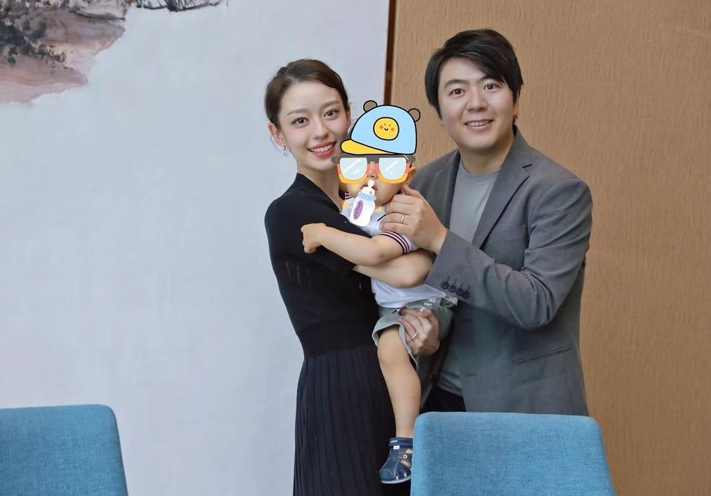 Lang Lang with Gina and Winston