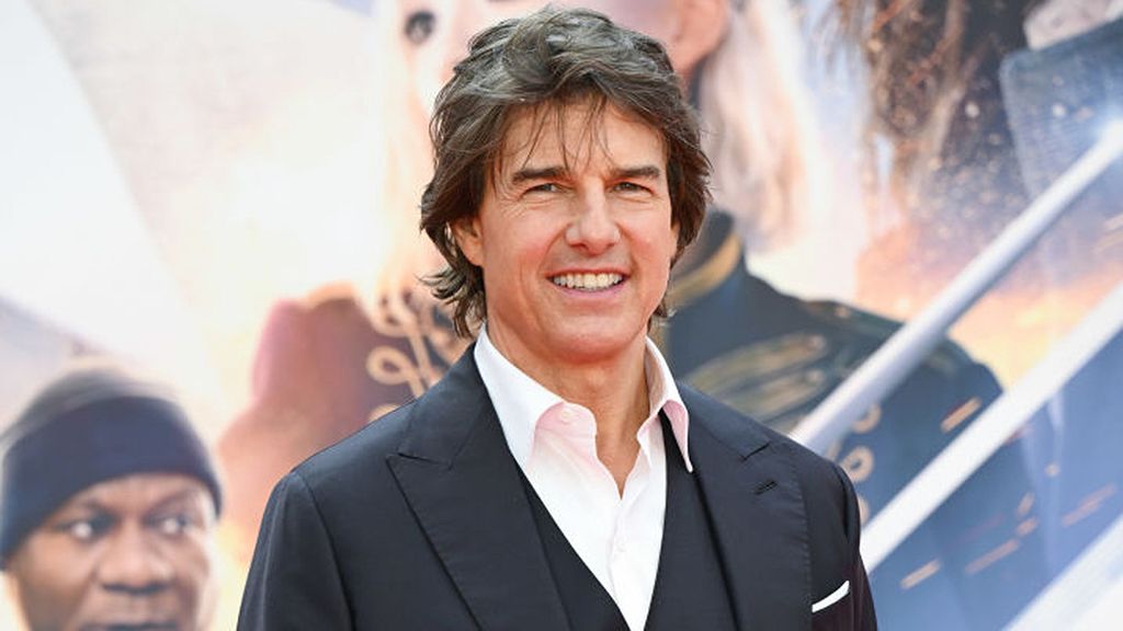 Tom Cruise at the Mission Impossible 7 premiere in London