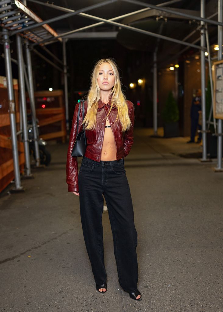 Lila Moss is seen attending The Annual Frame Fashion Week dinner during New York Fashion Week on September 09, 2024 in New York City.