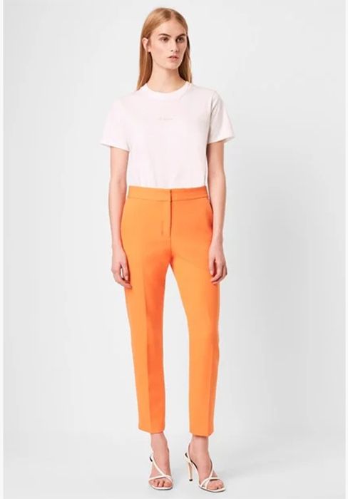 french connection orange trousers