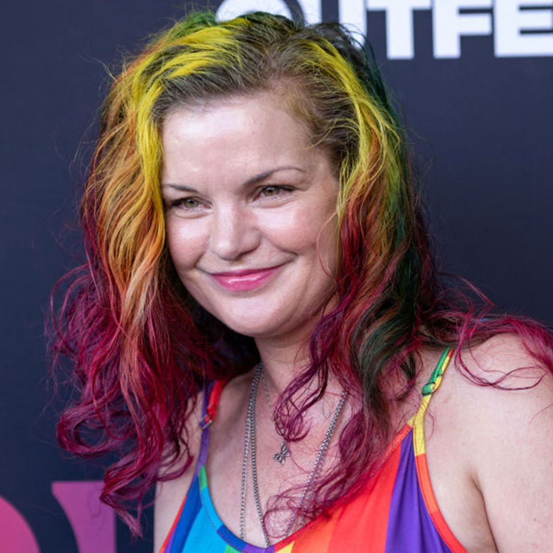 Pauley Perrette pictured with bangs and jet-black hair in must-see photo as she calls back to alter-ego Abby Sciutto
