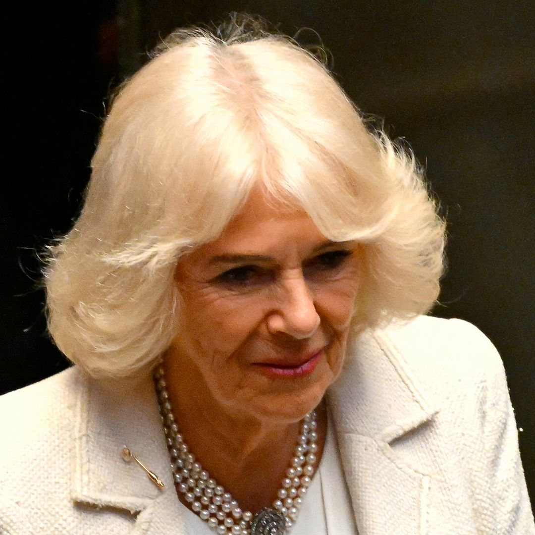 Queen Camilla surprises in 20-year-old wedding dress - with discreet change