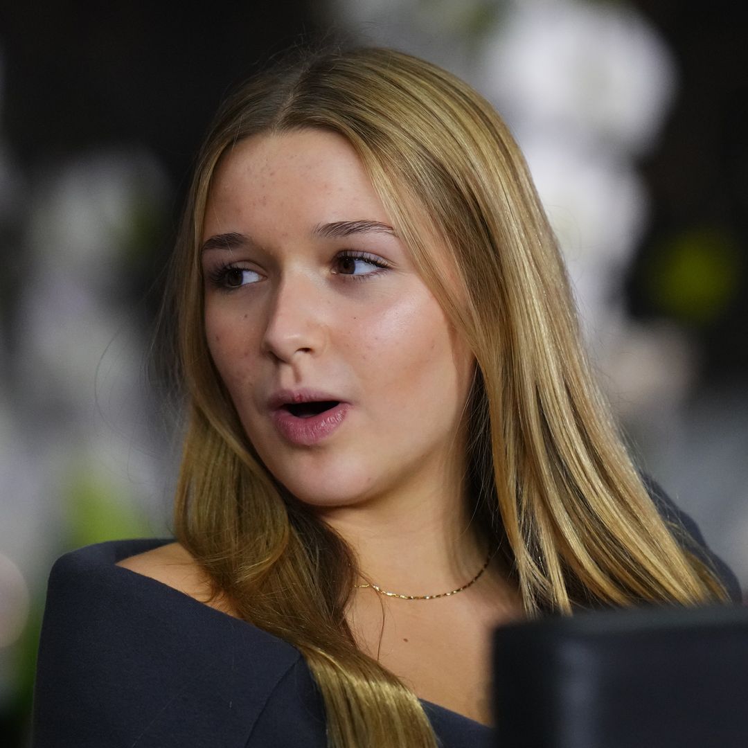 Harper Beckham steals the show at David Beckham's 50th birthday bash