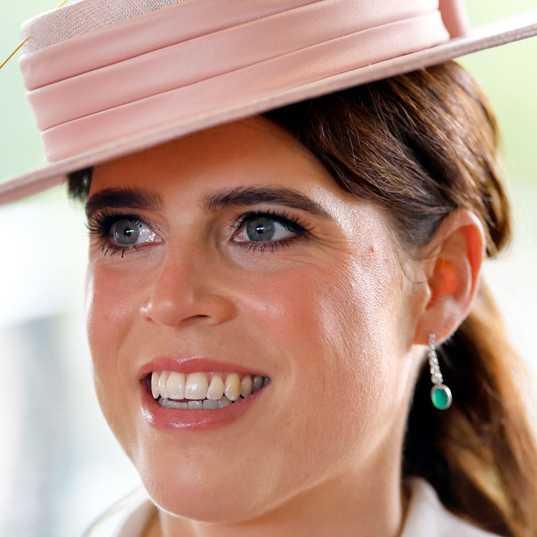Princess Eugenie is the epitome of elegance in bridal white dress