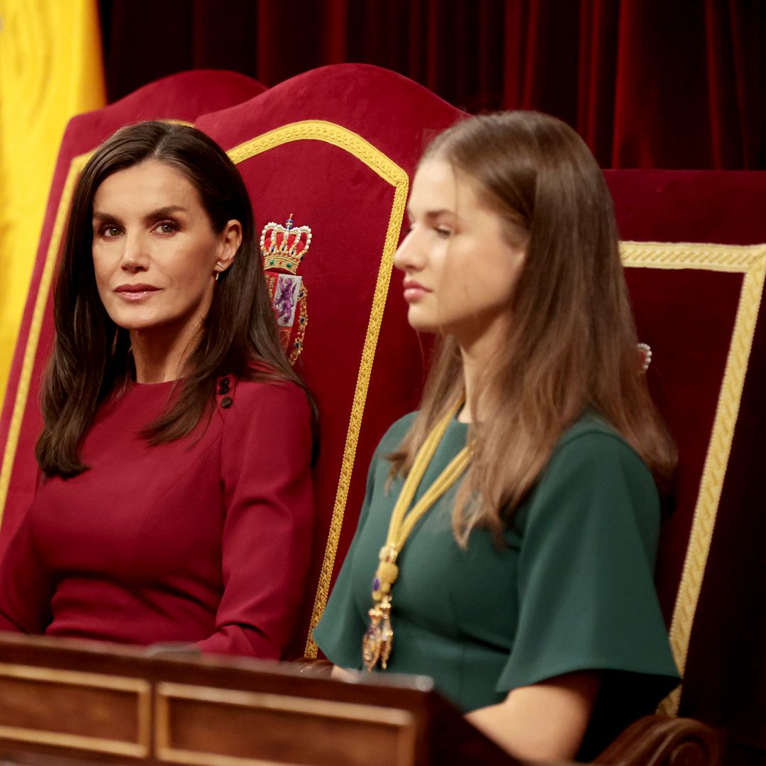 Queen Letizia steps out for special occasion with lookalike daughter Princess Leonor