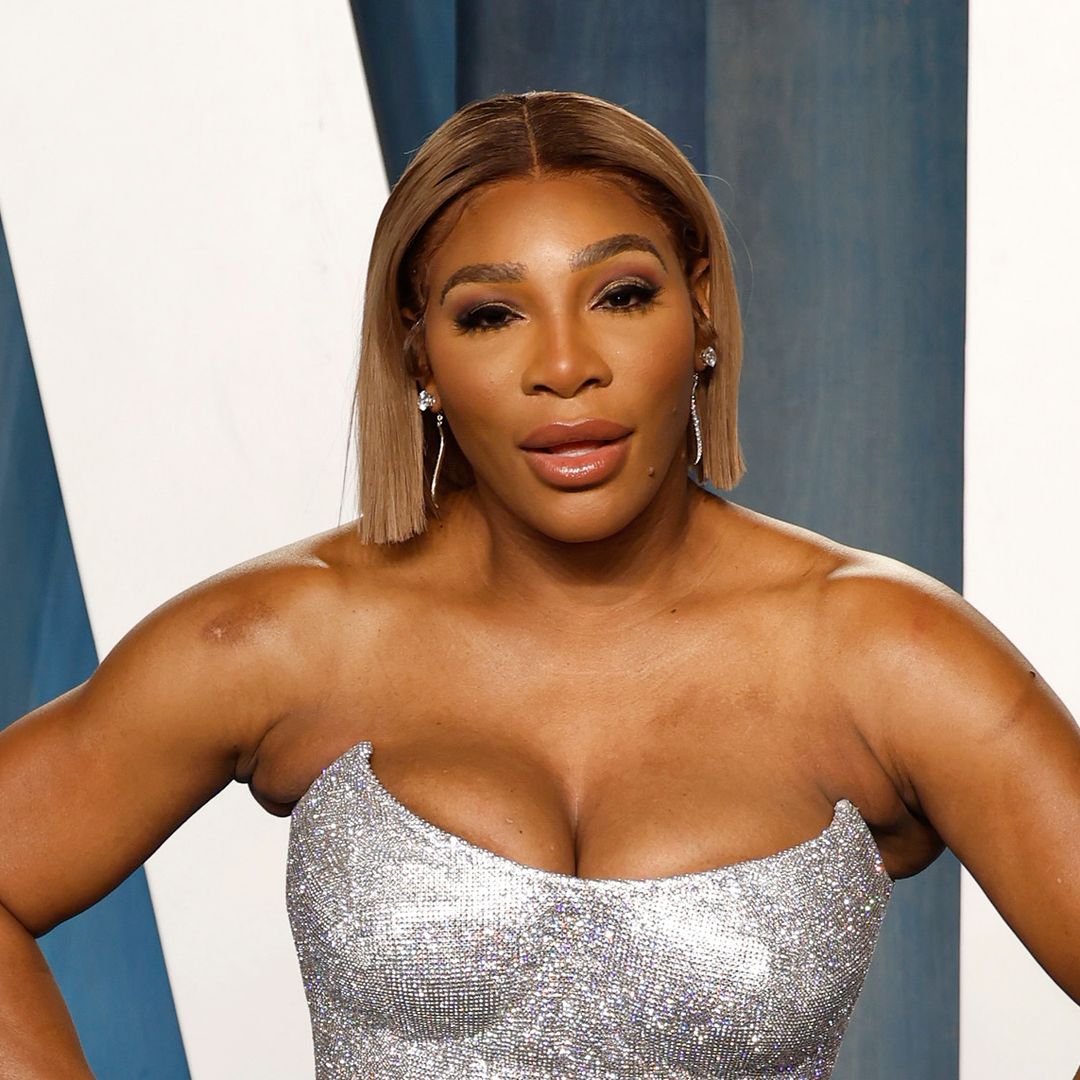 Serena Williams displays incredible curvaceous figure in striking swimsuit