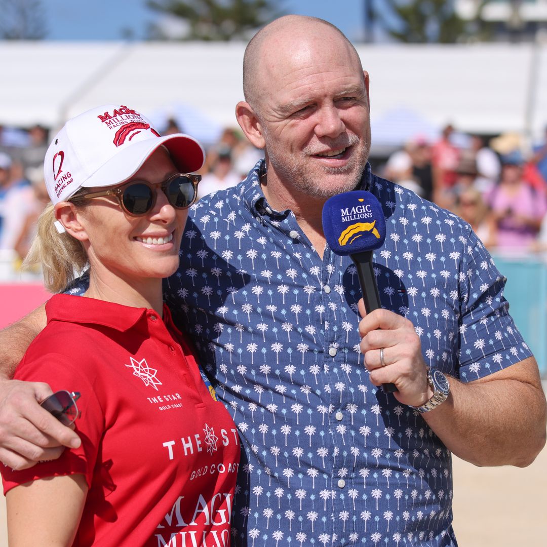 Zara Tindall is ultra-leggy in tiny shorts to support husband Mike