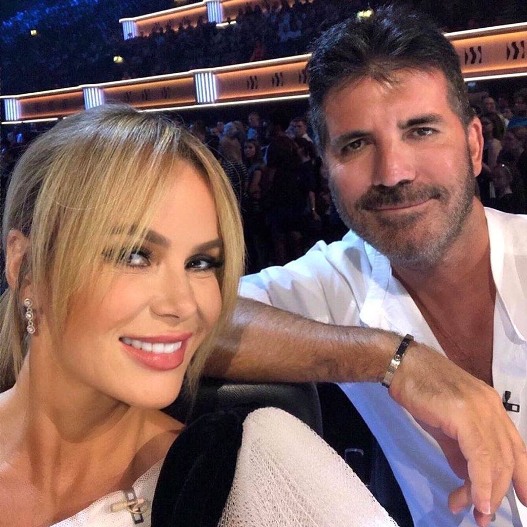 Amanda Holden's impressive living room she entertains 'best friend' Simon Cowell in