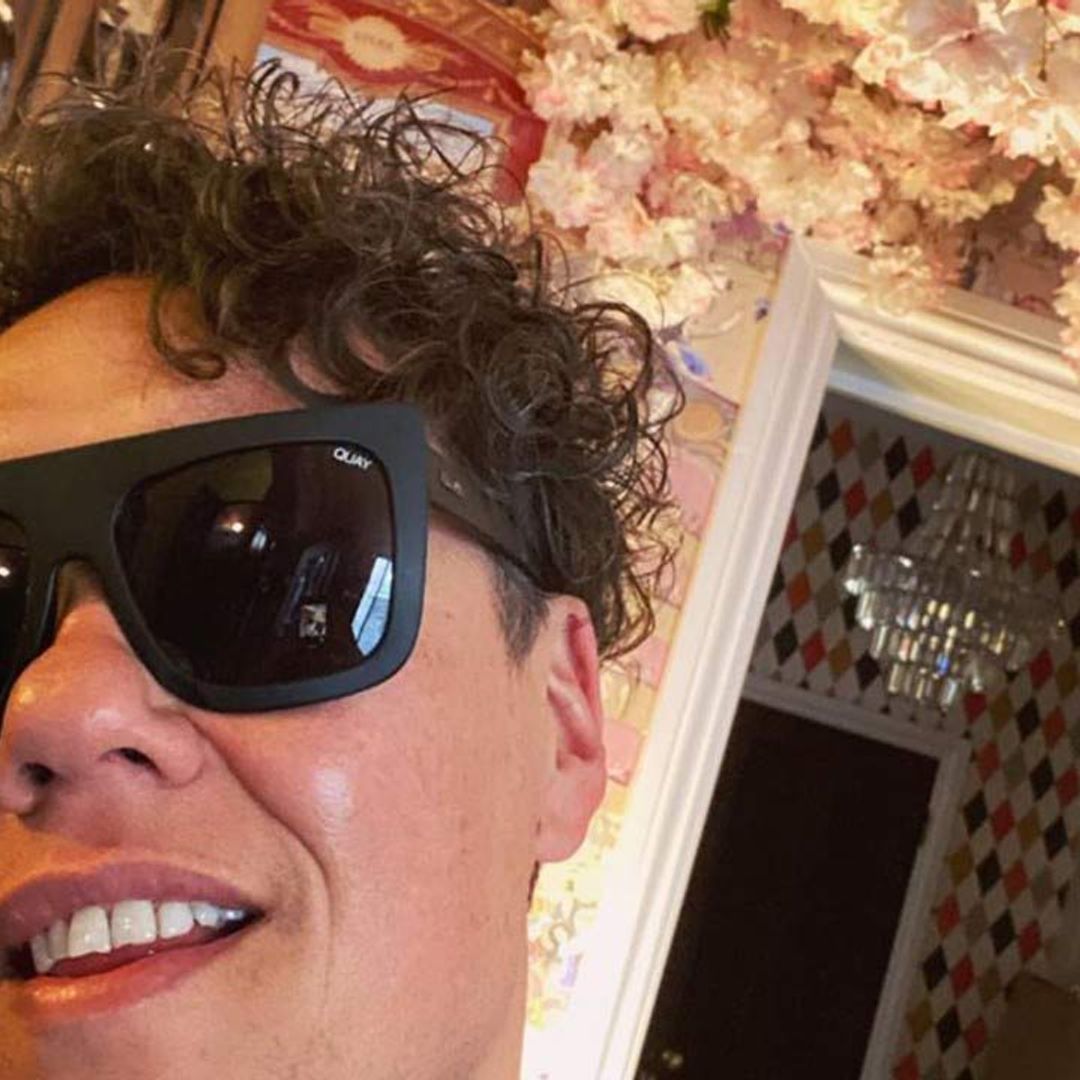 Gok Wan's elaborate dining room looks like a work of art