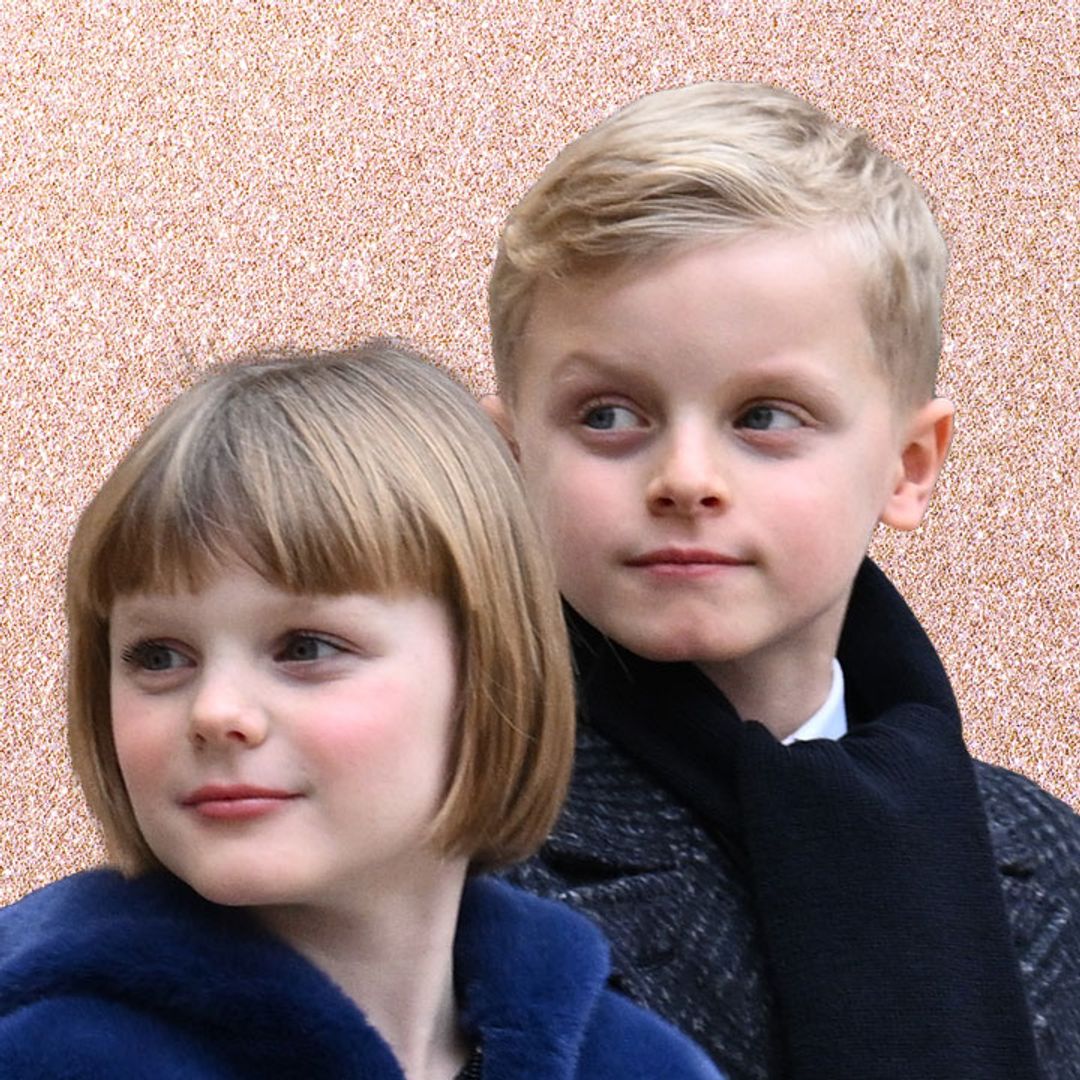 10 adorable photos of Prince Albert and Princess Charlene's twins as they celebrate milestone