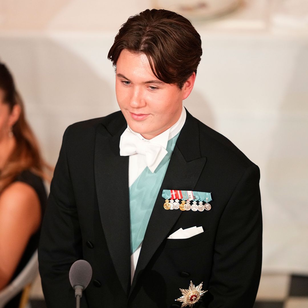 Prince Christian passes new royal milestone as he joins Crown Prince Frederik and Queen Margrethe