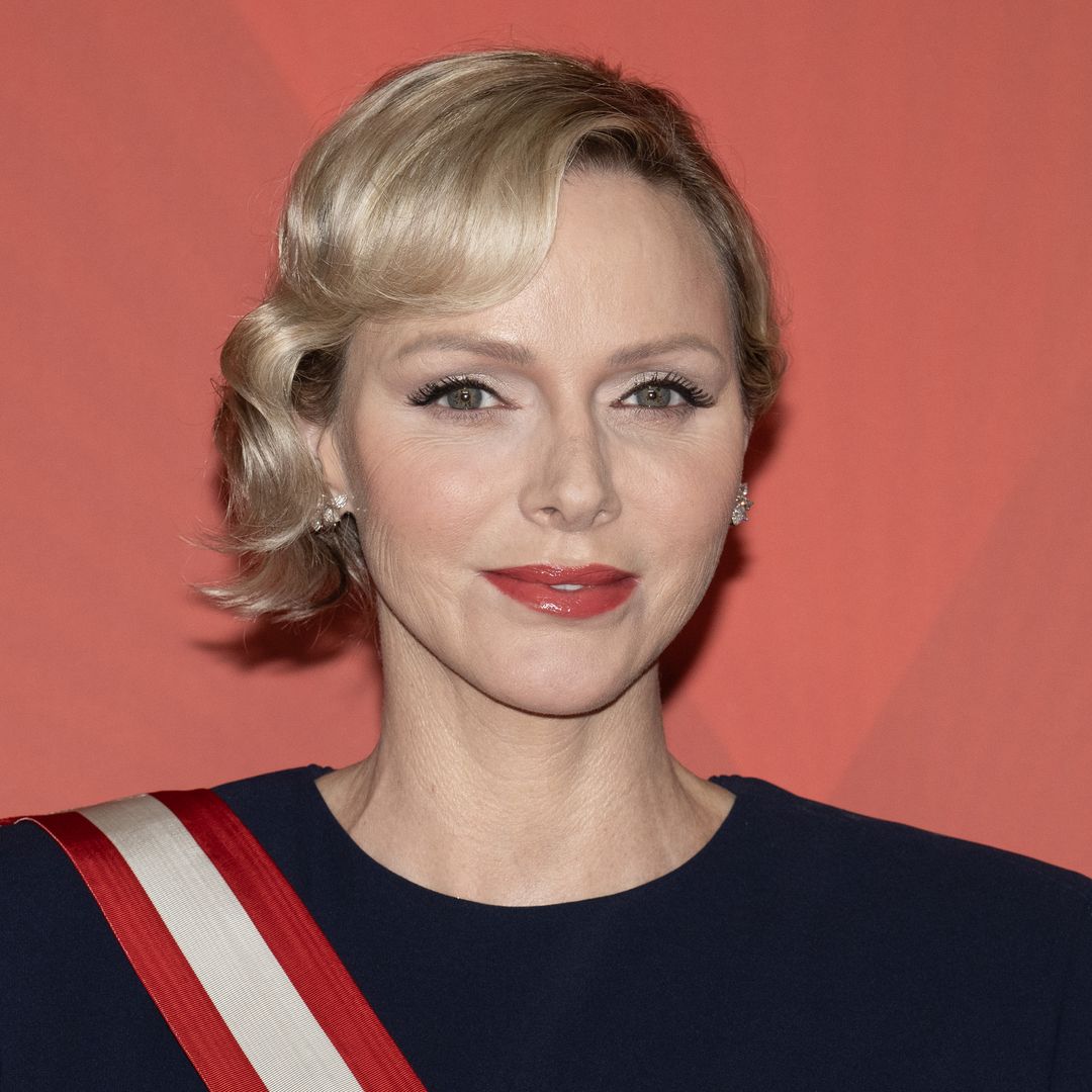Princess Charlene channels Grace Kelly with curliest hair she's ever worn