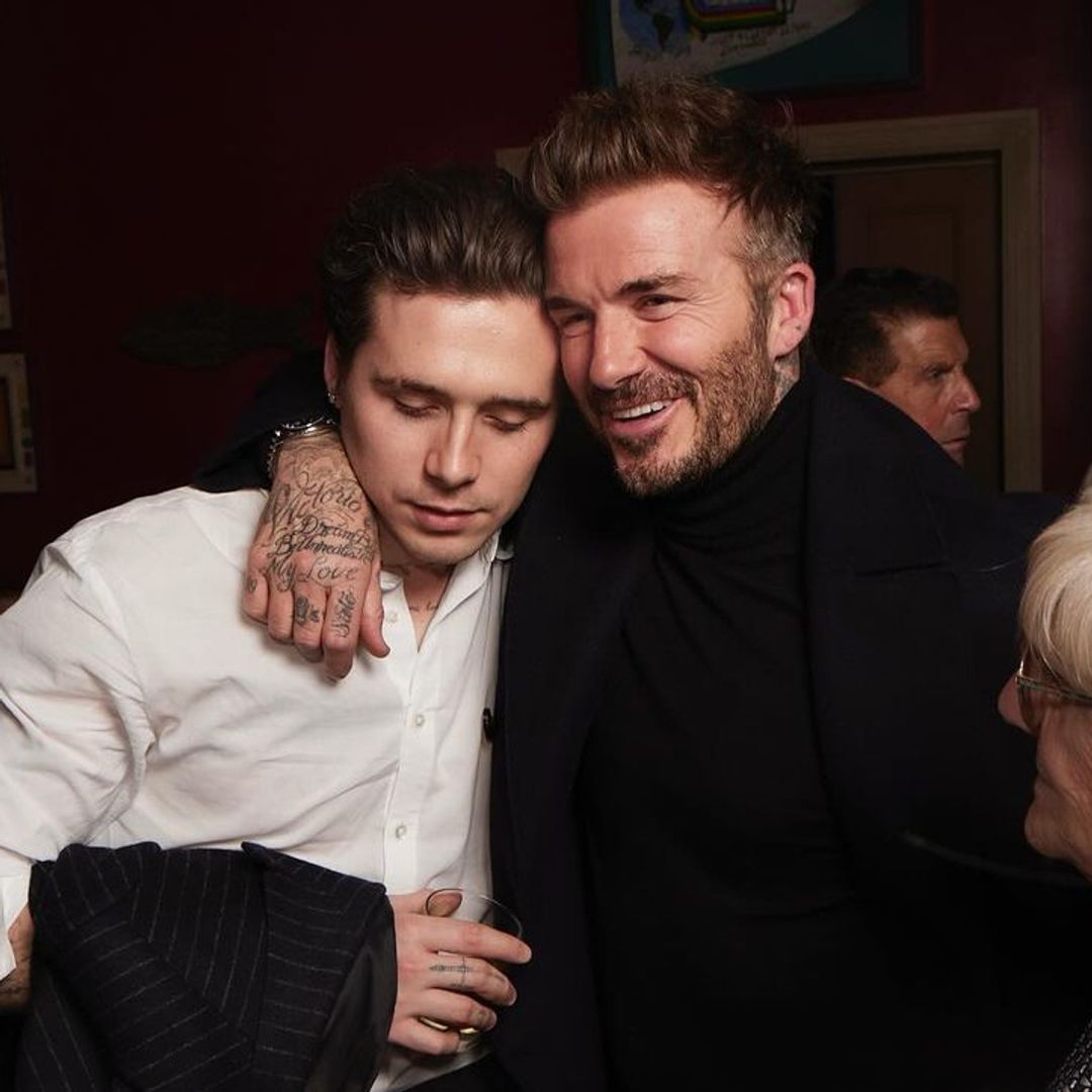 David Beckham shares unseen photograph of son Brooklyn amid reported rift