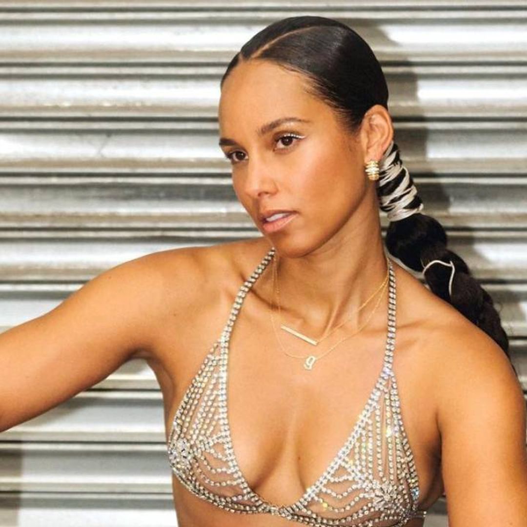 Alicia Keys almost broke the internet in this sizzling pre-Super Bowl sparkly look