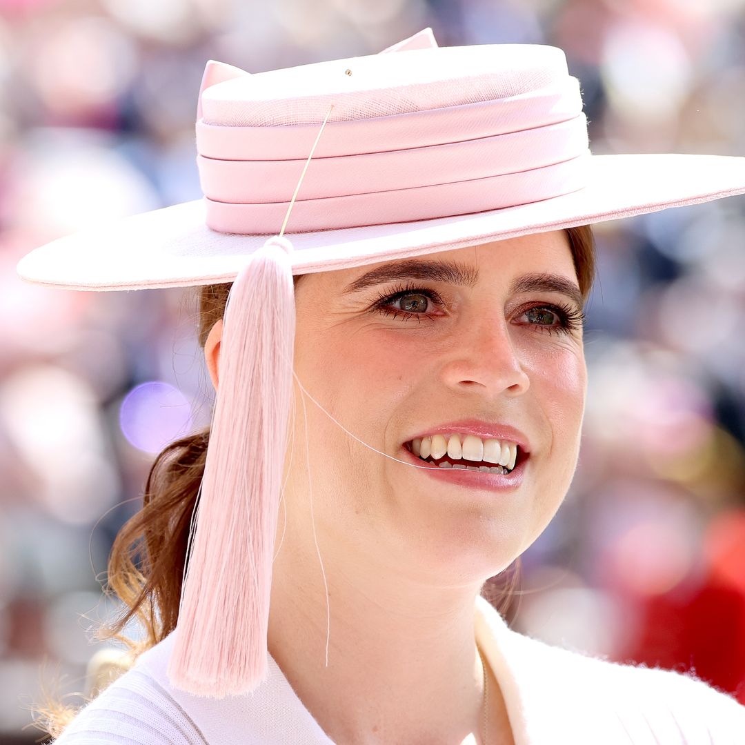 Princess Eugenie could be a vintage star in cinched dress and £19k earrings