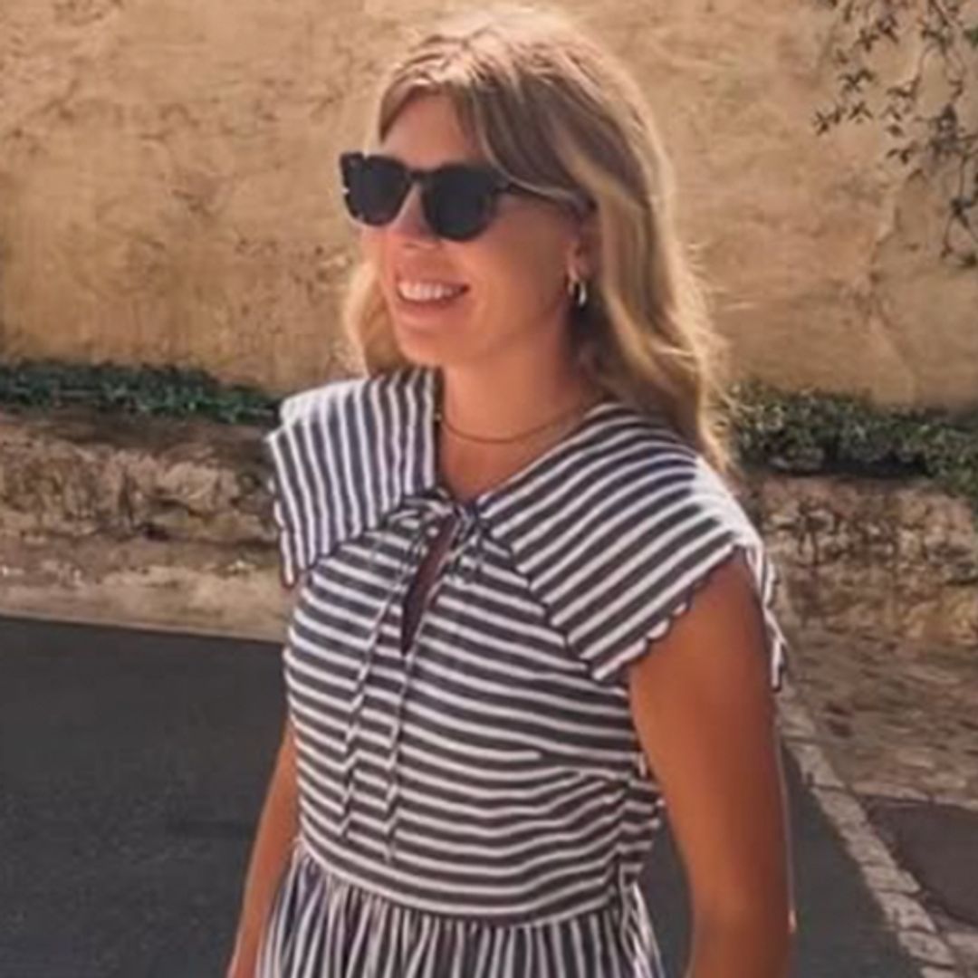 Carrie Johnson's son Frankie has changed so much sporting blonde ringlets during lavish mystery holiday