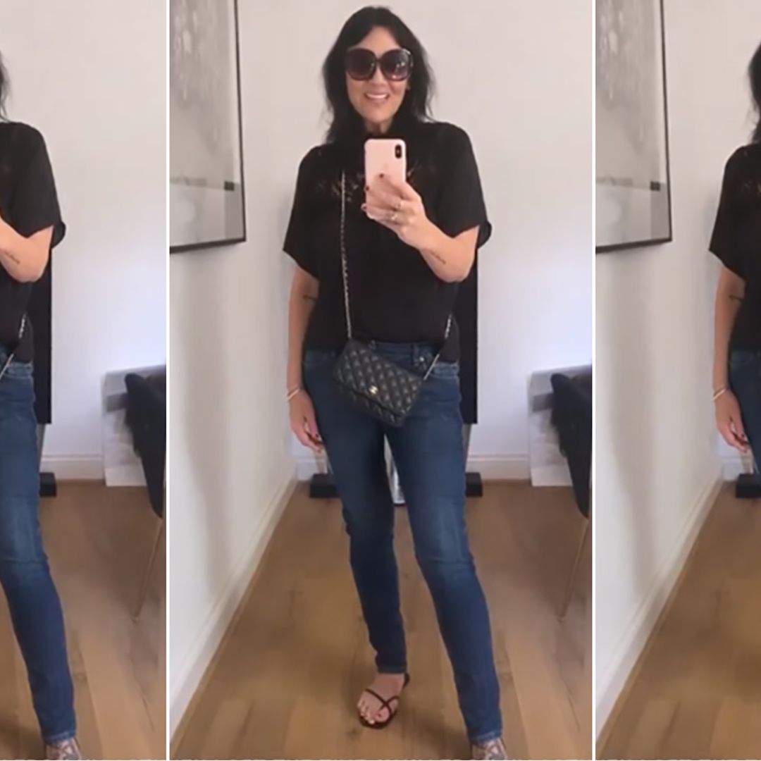 Martine McCutcheon's clever jeans hack will change the way you shop