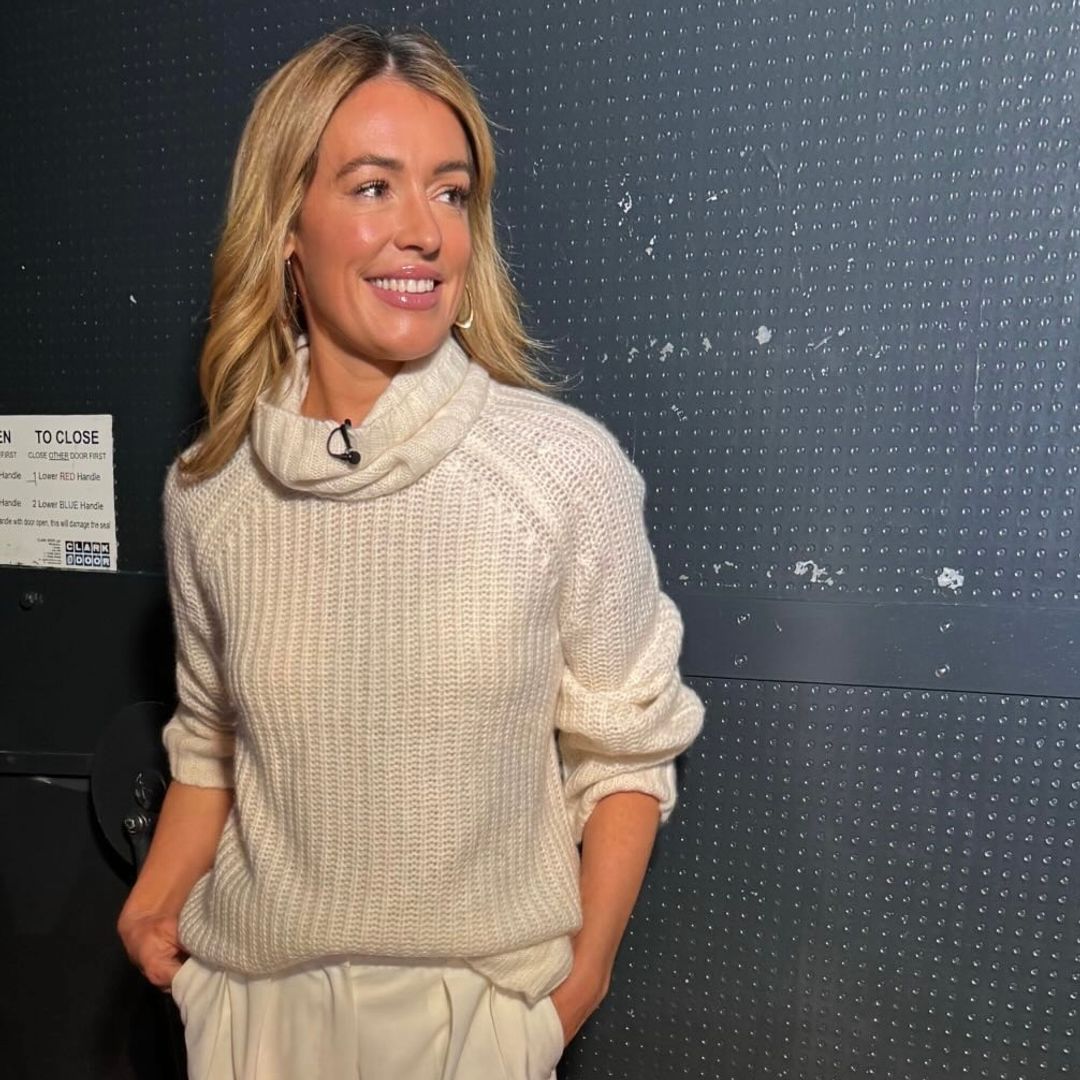 Cat Deeley channels Princess Kate in cosy cashmere jumper - and it's just dropped in the sale