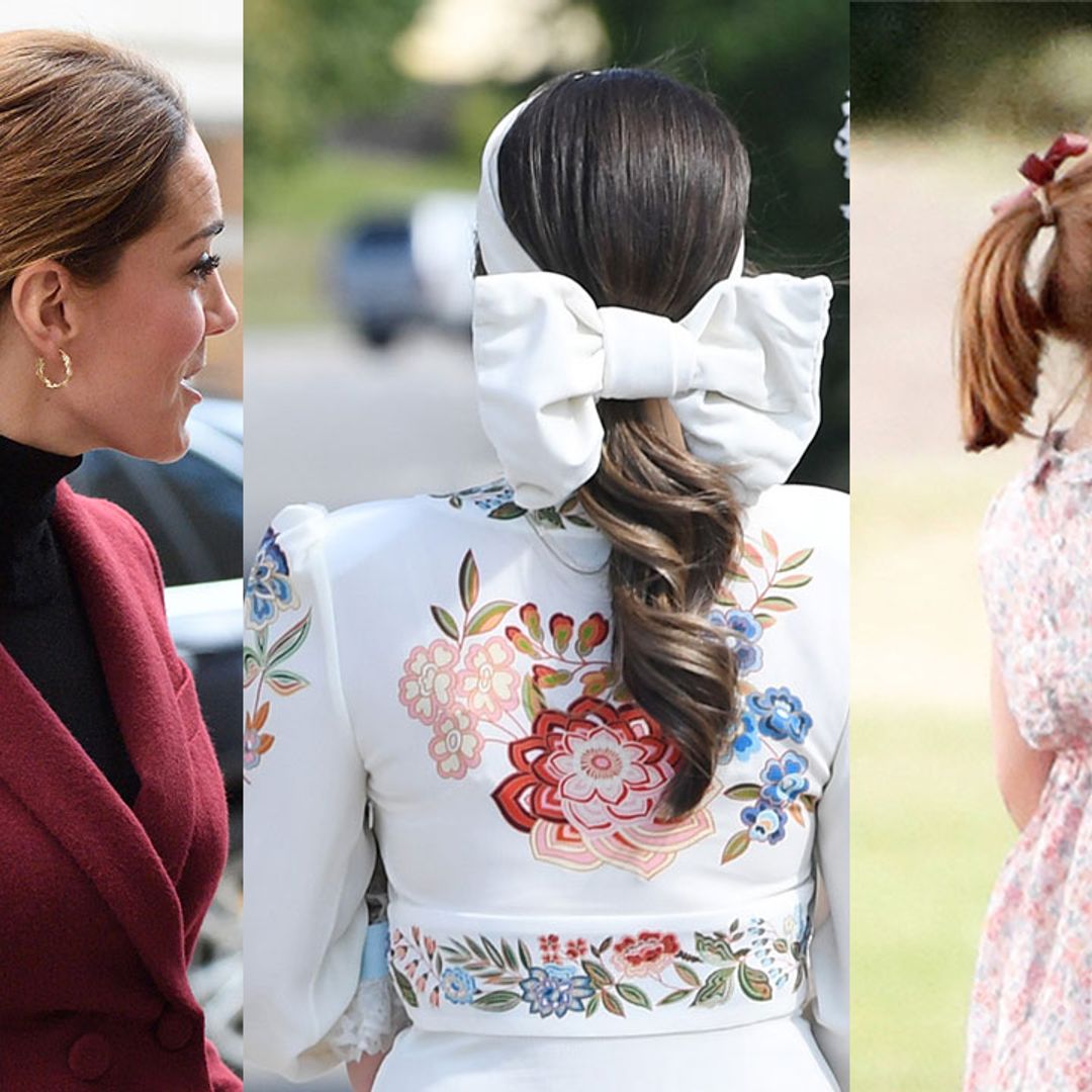 Royals wearing hair bows - from Kate Middleton to Princess Charlotte