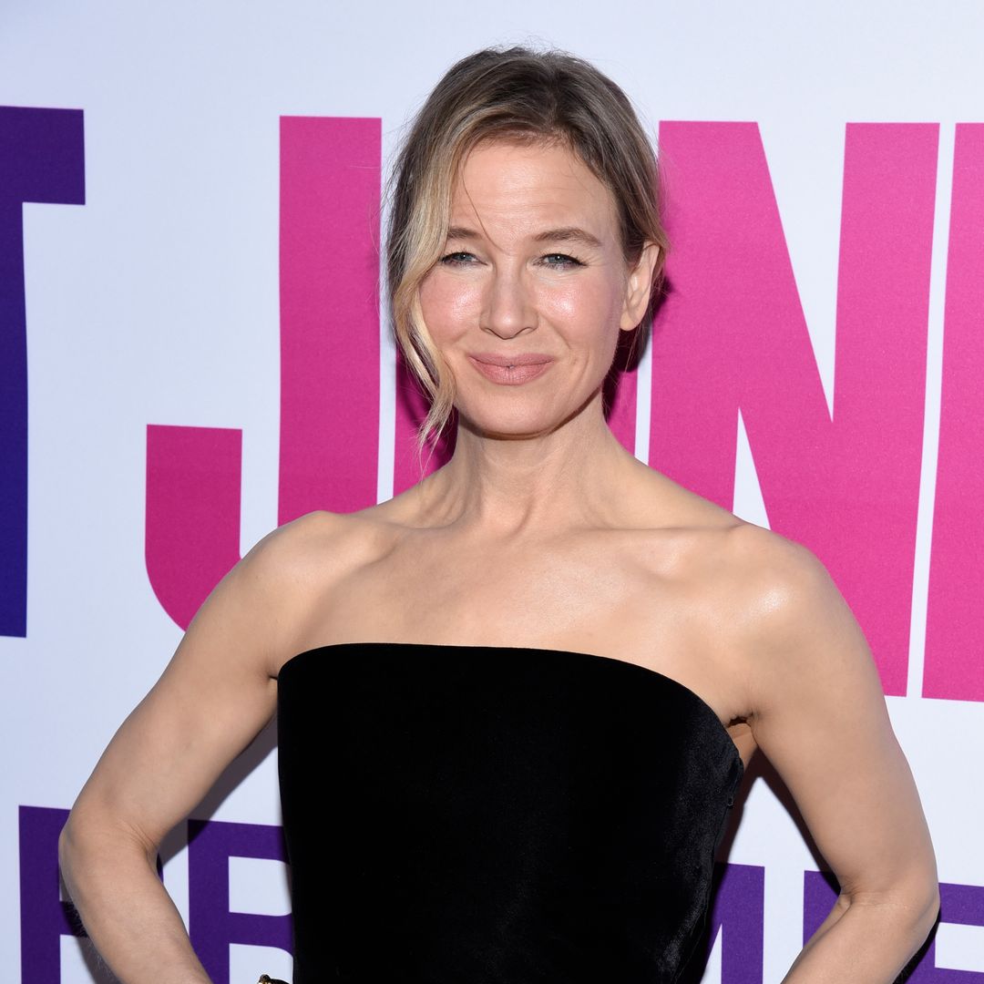 Renée Zellweger oozes siren in lace dress with daring slit during latest appearance