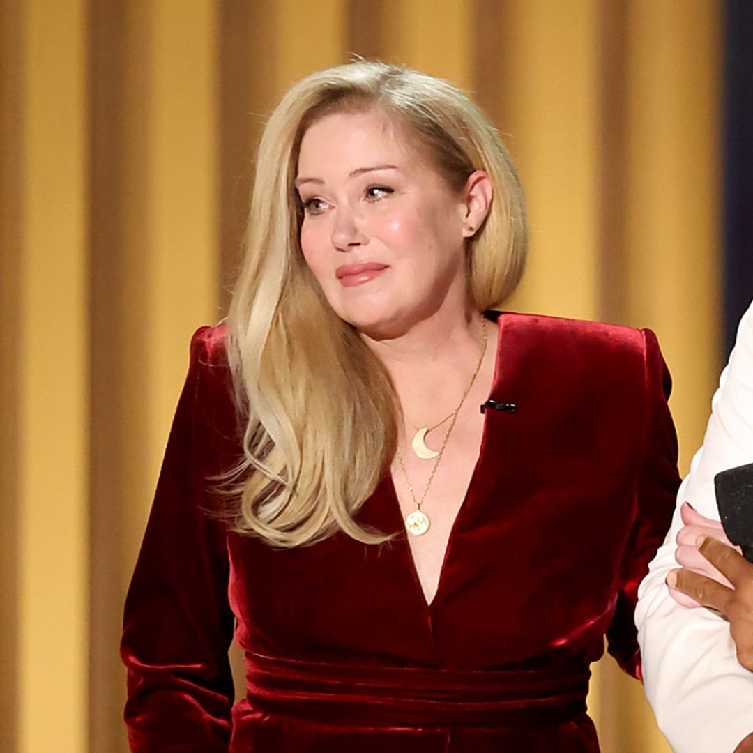 Christina Applegate breaks down after revealing tragic family news