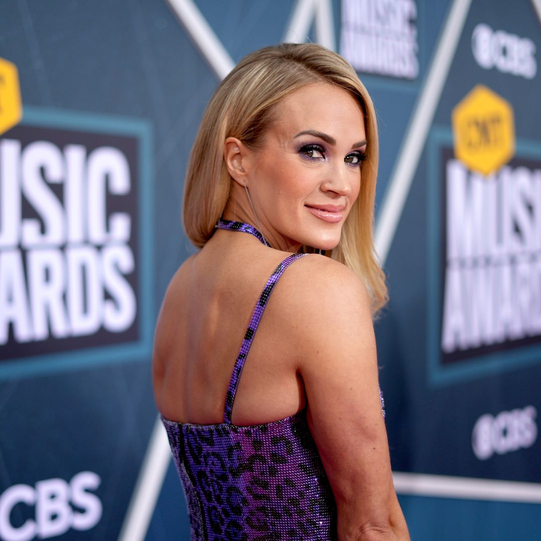 Carrie Underwood commands attention in minuscule shorts